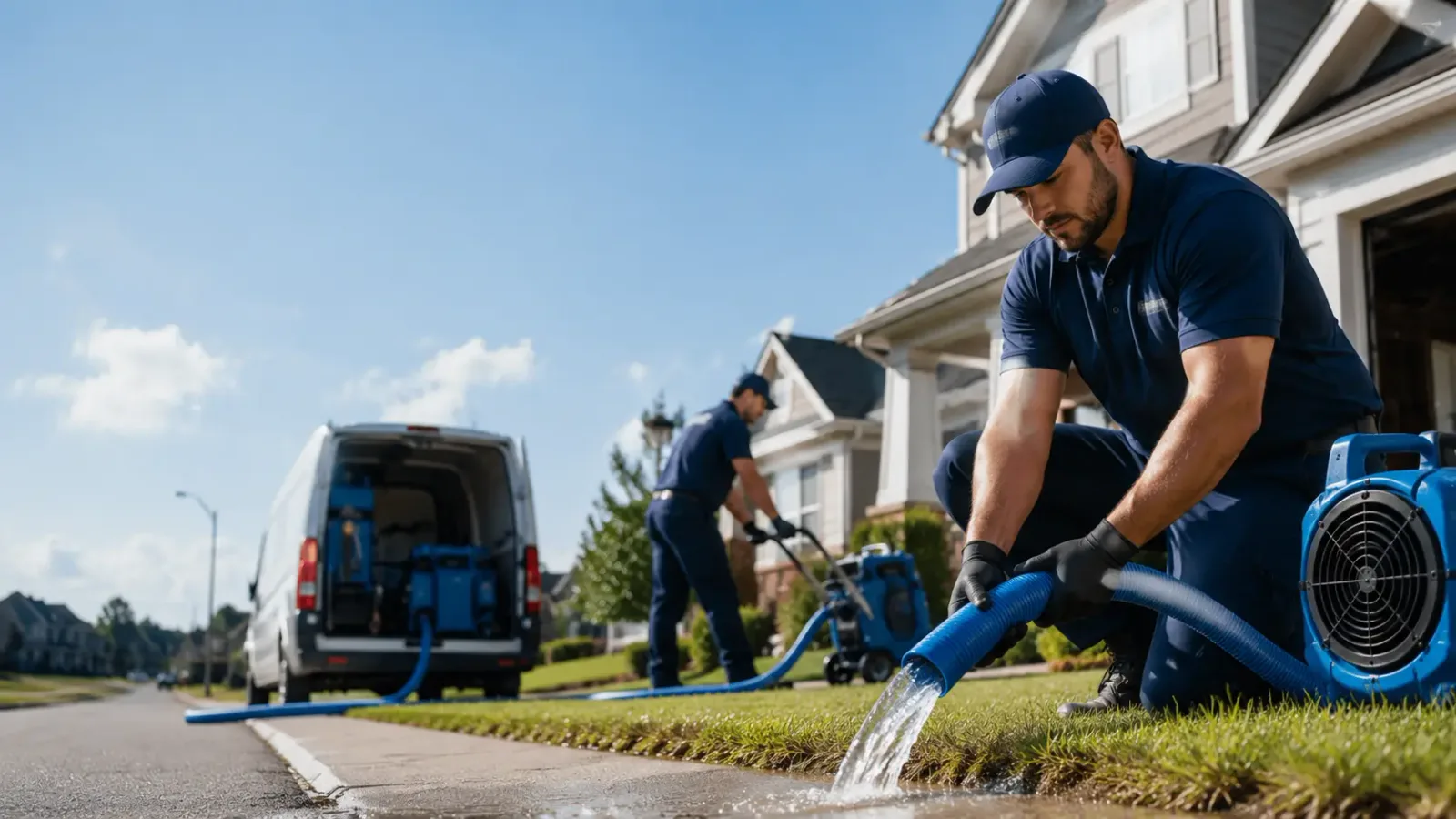 Flood Damage Restoration in Fletcher, OH